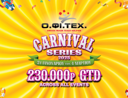 CARNIVAL SERIES 2025 – 230.000p GTD Across all events